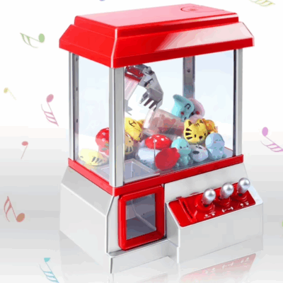 Claw Machine Arcade Toy with Sound - Children's Candy Dispenser Vending Game, Perfect Christmas & Birthday Present for Ages 3+