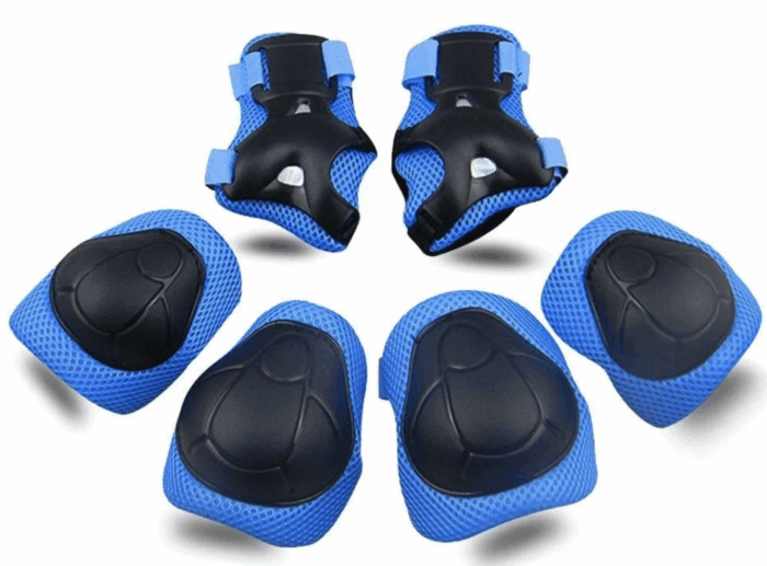 Kids Knee Pad Elbow Pads Guards Protective Gear Set for Rollerblade Roller Skates Cycling BMX Bike Skateboard Inline Skatings Scooter Riding Sports
