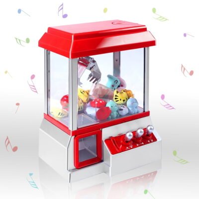Somnr Claw Machine Arcade Toy with Sound - Children's Candy Dispenser Vending Game, Perfect Christmas & Birthday Present for Ages 3+