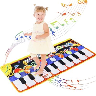Somnr Musical Piano Mat Electronic Multi-Functional Musical Mats for Kids 3+ Years Old Toddler