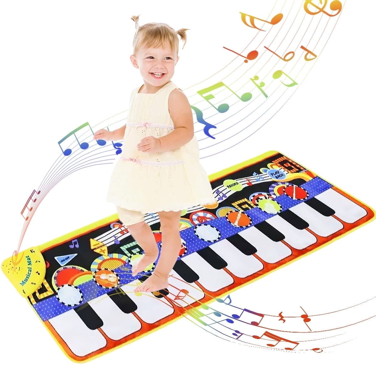 Somnr Musical Piano Mat Electronic Multi-Functional Musical Mats for Kids 3+ Years Old Toddler
